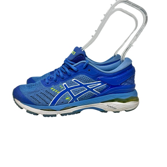 ASICS Gel Kayano 24 Blue Running Shoes Size 7.5 - Picture 4 of 11